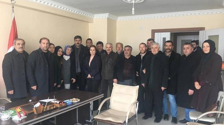 Ak Parti Ardahan İl Teşkilatı, Mhp Ardahan İl Başkanını Ziyaret Etti