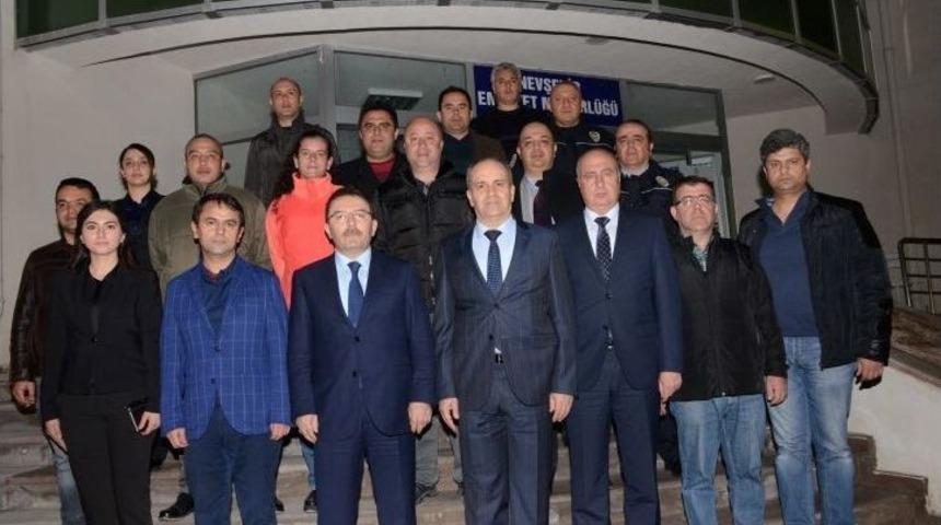 Emniyet Genel M&uuml;d&uuml;r&uuml; Altınok, Nevşehir Emniyet M&uuml;d&uuml;rl&uuml;ğ&uuml;n&uuml; Ziyaret Etti.