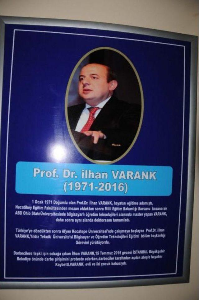 15 Temmuz Şehidi Varank'ın Adı Hakkari'de Sınavlara Hazırlık Merkezine Verildi