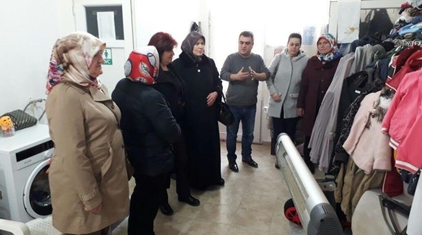 Muhtar Eşleri S&uuml;leymanpaşa Belediyesi&rsquo;nin &Ccedil;alışmalarını İnceledi