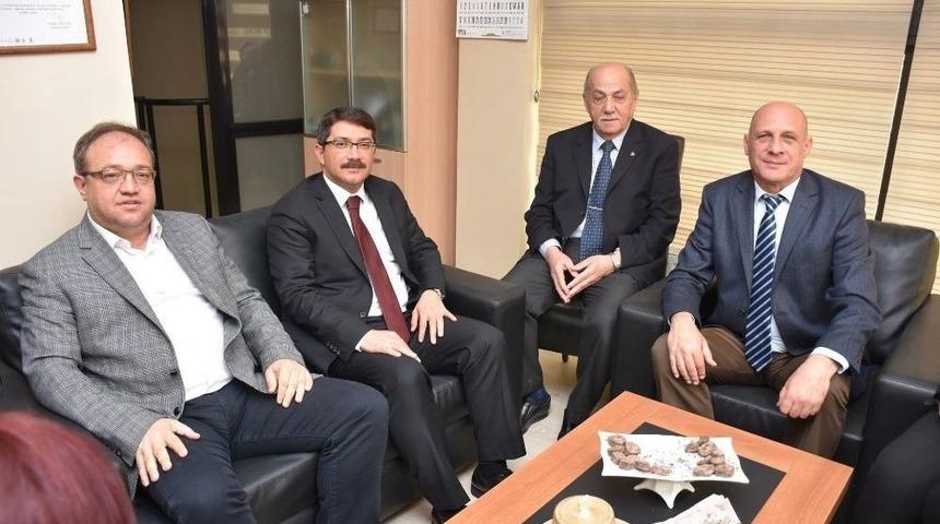 Başkan &Ccedil;elik&rsquo;ten Referandum &Ccedil;alışması