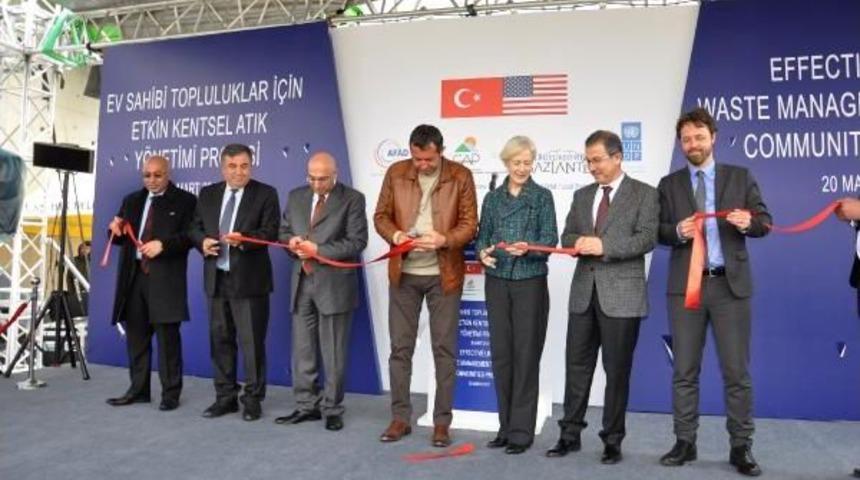 İslahiye'de, Abd Desteğiyle Yapılan Katı Atık Tesisi A&ccedil;ıldı