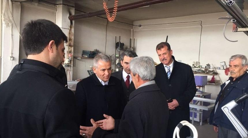 Milletvekili Boynukara Sanayi Esnafıyla Bir Araya Geldi