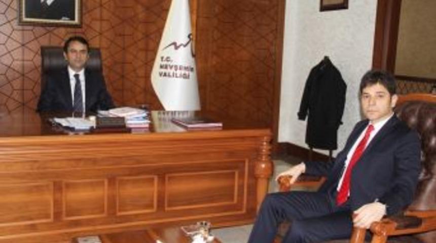 Defterdar Orhan Taş, Vali Aktaş&rsquo;ı Ziyaret Etti