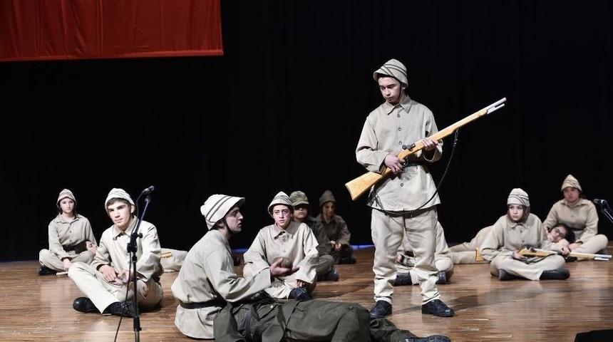 Mamaklı Öğrencilerden Çanakkale Zaferi’ne Özel Anma