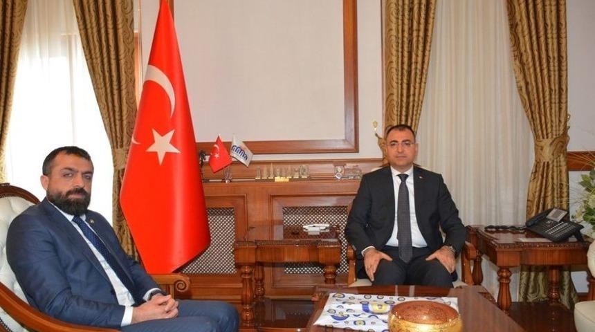 Başkan Akın, Vali Toprak&rsquo;dan &ldquo;ko&ccedil; İstasyonu&rdquo; İ&ccedil;in Destek İstedi