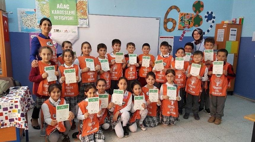 Ağa&ccedil; Kardeşliği Projesine Bir Okul Daha Eklendi