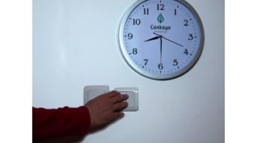 &Ccedil;ankaya Belediyesinden &ldquo;d&uuml;nya Saati&rdquo; Etkinliğine Destek