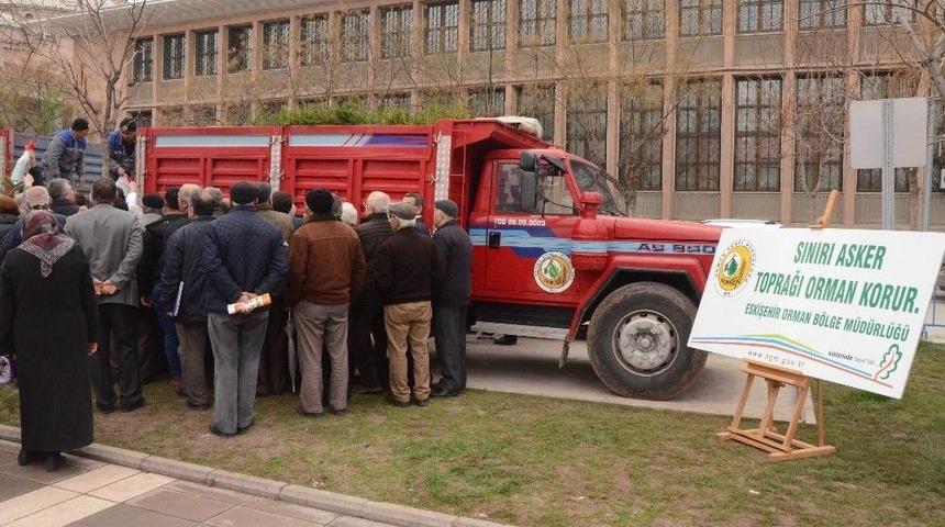 Orman B&ouml;lge M&uuml;d&uuml;rl&uuml;ğ&uuml;&rsquo;nden 6 Bin Fidan