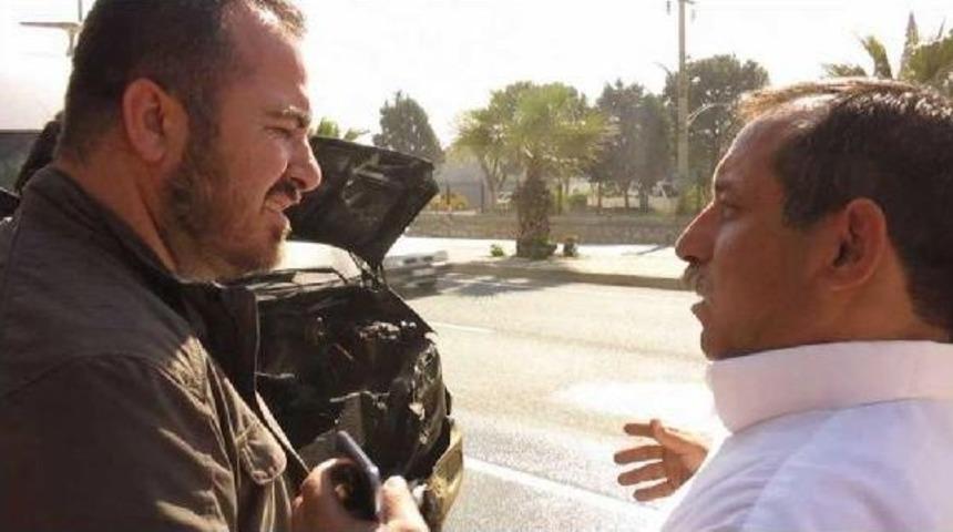 Hareket Halindeki Servis Minib&uuml;s&uuml; Yandı