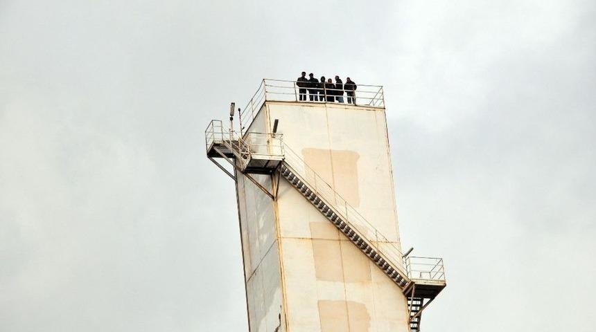 60 Metrelik Kulede İş&ccedil;i Eylemi