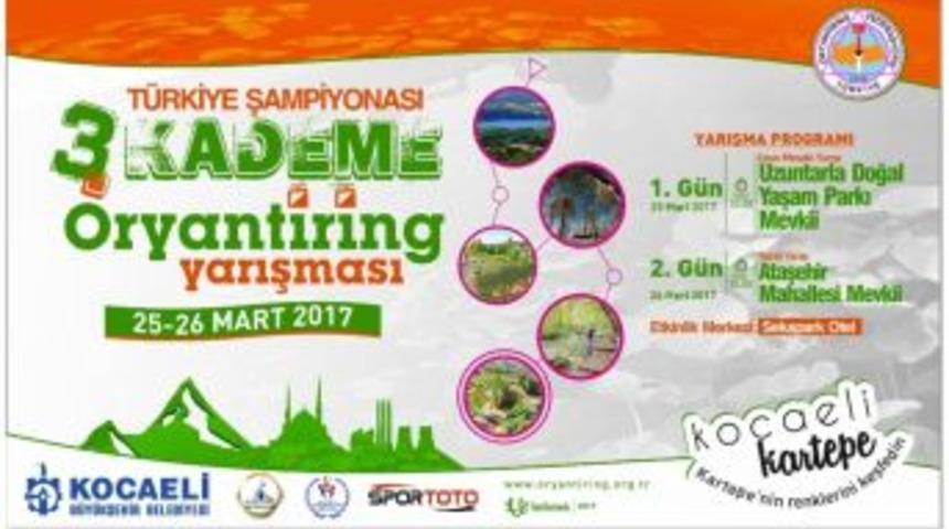 Oryantiring Yarışması Kartepe Uzuntarla Doğal Yaşam Parkında Yapılacak