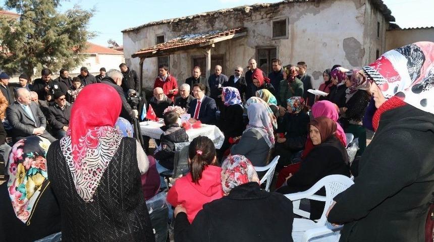 Başkan Yazgı, Hamidiye Mahallesinde Halkla Buluştu