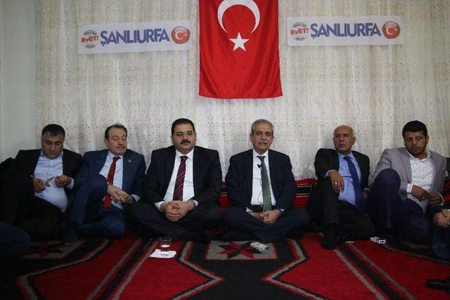 Başkan Demirkol Referandum Çalışmalarını Sürdürüyor