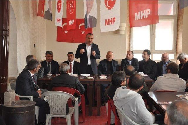 Mhp Kars’ta 16 Nisan Öncesi Seçim Koordinasyon Merkezi Açtı