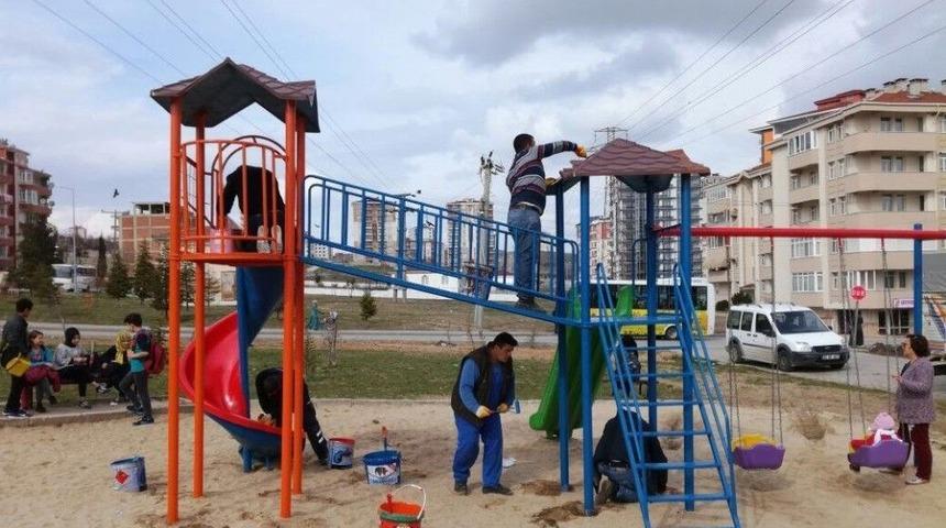 Edirne&rsquo;de Parklar Yenileniyor