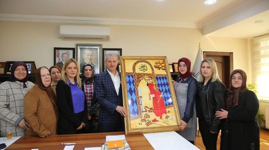 Bilgievi Kursiyerlerinden Dişli&rsquo;ye &Ccedil;ini Tablo