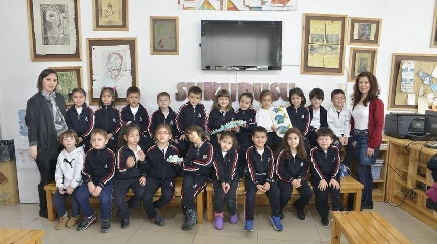 Sukurusu At&ouml;lyesi 60 &Ouml;ğrenciyi Ağırlandı