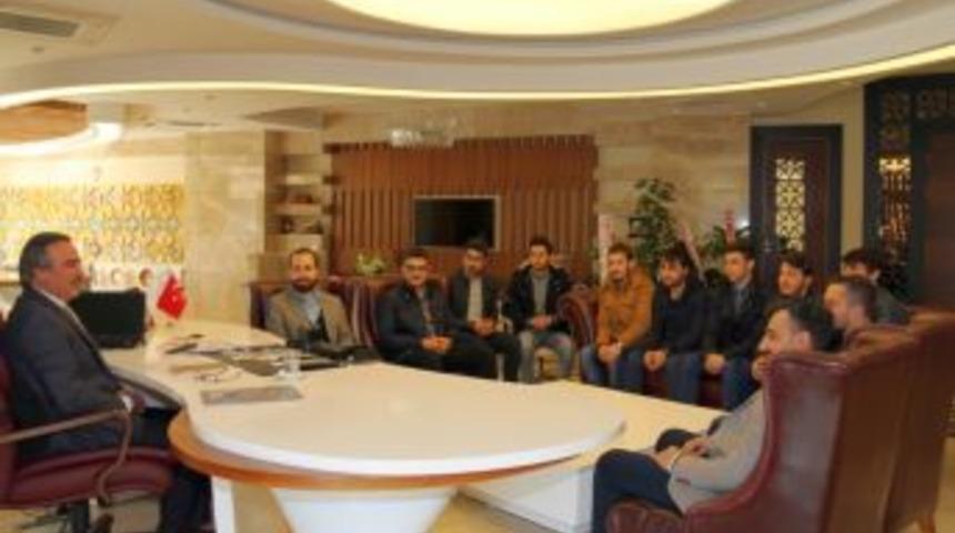 T&uuml;gva Nevşehir İl Temsilciliğinden Rekt&ouml;r Bağlı&rsquo;ya Hayırlı Olsun Ziyareti