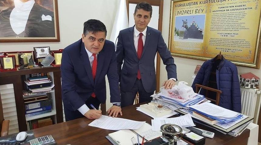 Pazaryeri Belediyesinde Maaş Promosyonları İ&ccedil;in Protokol İmzalandı