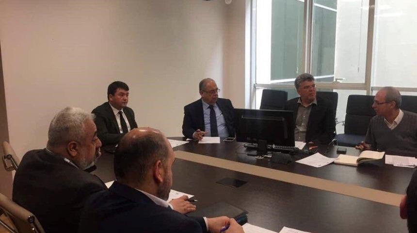 Başkan Kutlu &Ccedil;evre Ve Şehircilik Bakanlığında Yatırımları G&ouml;r&uuml;şt&uuml;