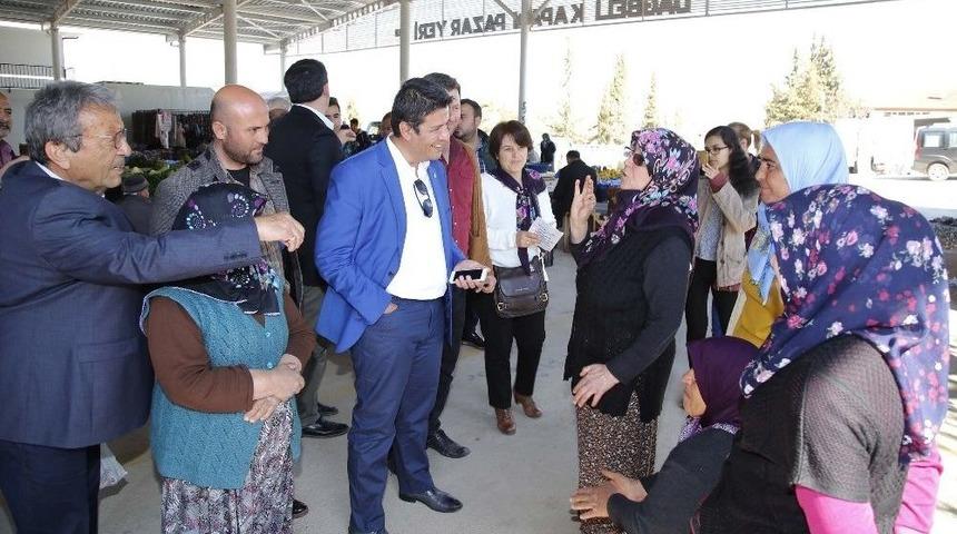 Başkan Genç, Milletvekili Kök İle Birlikte Referandum Çalışmasına Katıldı