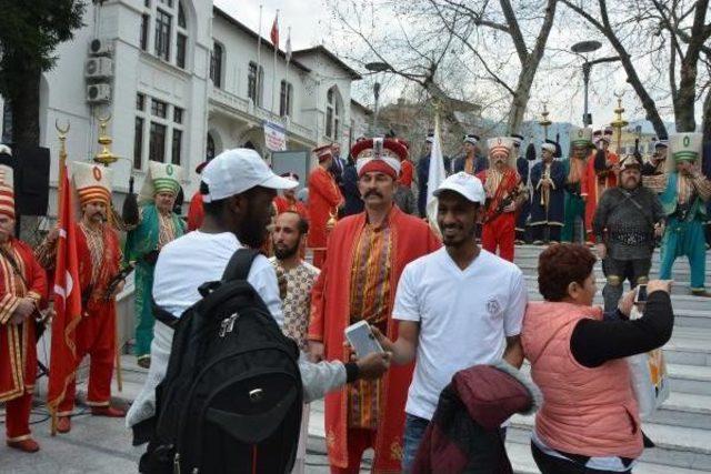 Bursa'da Nevruz Kutlamalarında Yabancıların Mehter Ilgisi