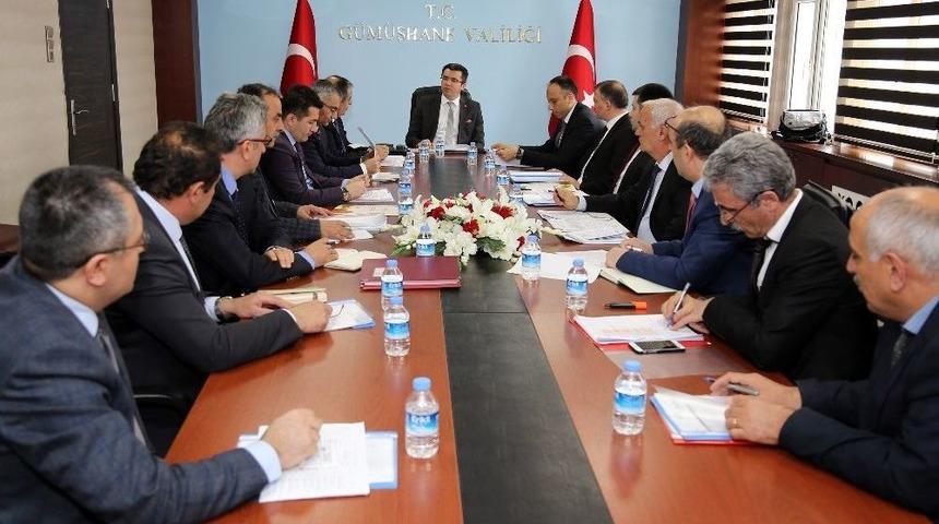 G&uuml;m&uuml;şhane&rsquo;de K&ouml;ydes İl Tahsisat Komisyonu Toplantısı Yapıldı