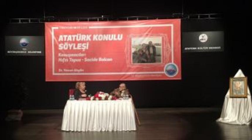 Yazar Hıfzı Topuz, Atat&uuml;rk&rsquo;&uuml; Anlattı