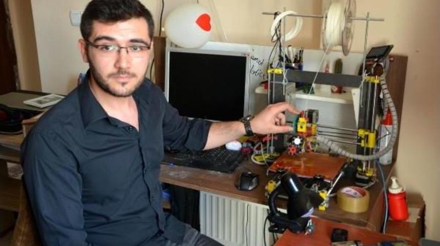 3D Yazıcı I&ccedil;in Yerli Step Motoru &Uuml;retecek