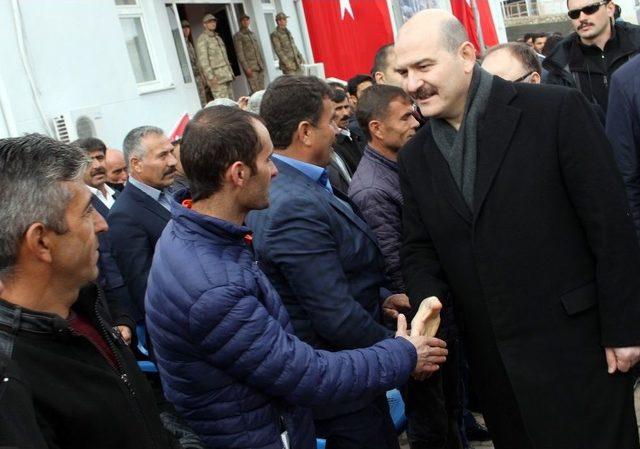 Bakan Soylu Eruh’ta Referandum Mitingine Katıldı