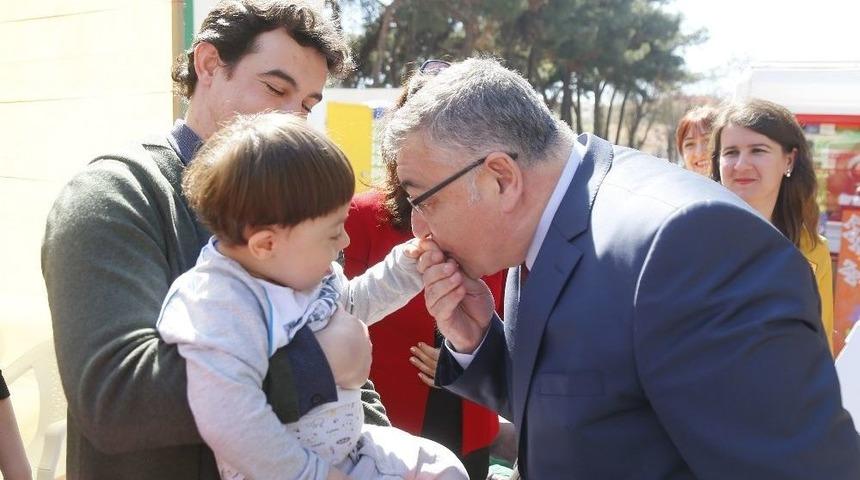 Başkan Kesimoğlu &lsquo;21 Mart Down Sendromu Farkındalık G&uuml;n&uuml;&rsquo; Etkinliğine Katıldı