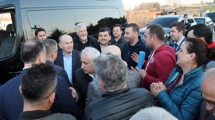 Kadir Topbaş, &Ccedil;atalca&rsquo;nın K&ouml;ylerini Gezdi