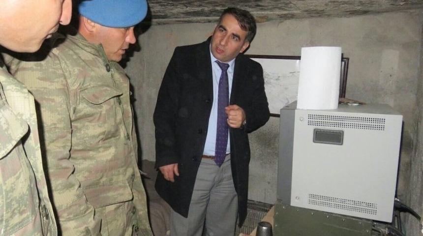 Kaymakam Ercan &Ouml;ter, Askeri &Uuml;st B&ouml;lgelerini Ziyaret Etti