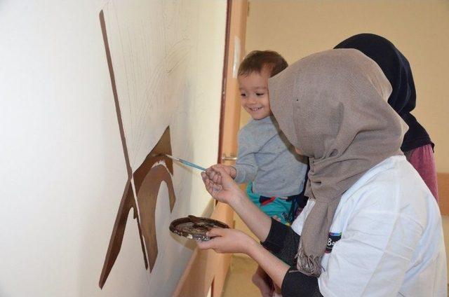 Harran Üniversitesi Çocuk Servisinde Hastalar Sanatla İyileştirilecek