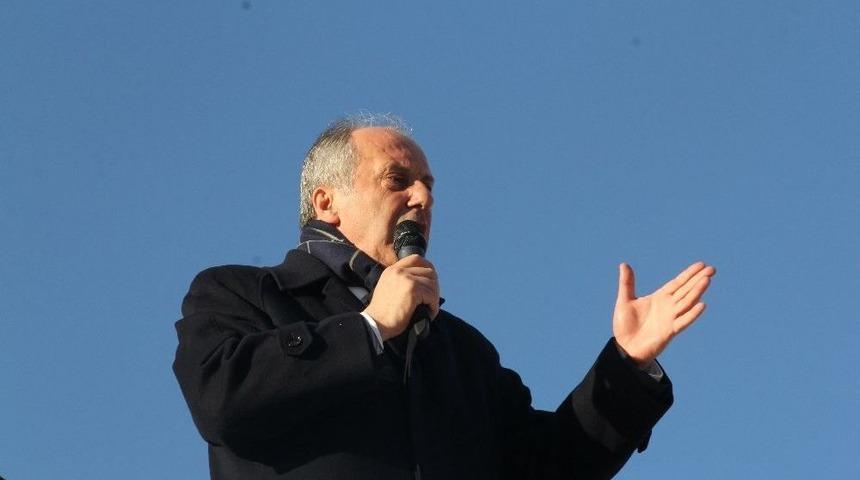 Chp&rsquo;li İnce, &Ccedil;orum&rsquo;da Halka Hitap Etti