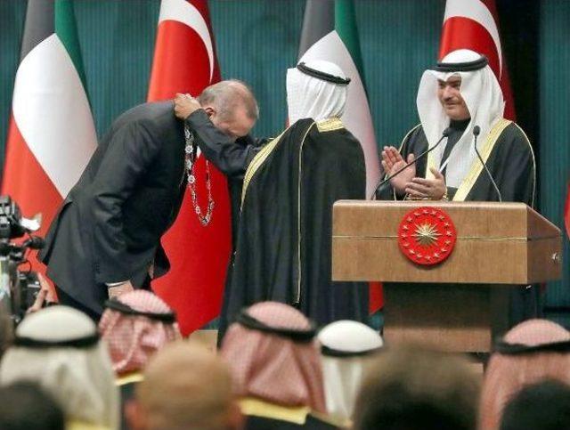 Cumhurbakanı Erdoğan, Kuveyt Emiri Al Sabah'ı Resmi Törenle Karşıladı  (Fotoğraflar)