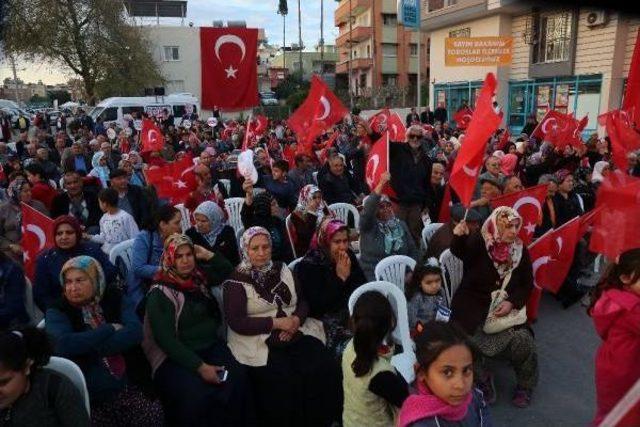 Kalkınma Bakanı Elvan, Mahallelilerle Buluştu