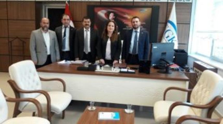 Aydın T&uuml;msiad&rsquo;dan Sgk İl M&uuml;d&uuml;rl&uuml;ğ&uuml;ne Ziyaret