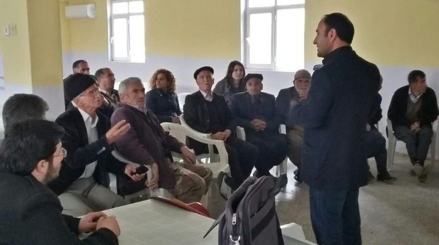 Tut İlçesinde Çiftçilere Eğitim