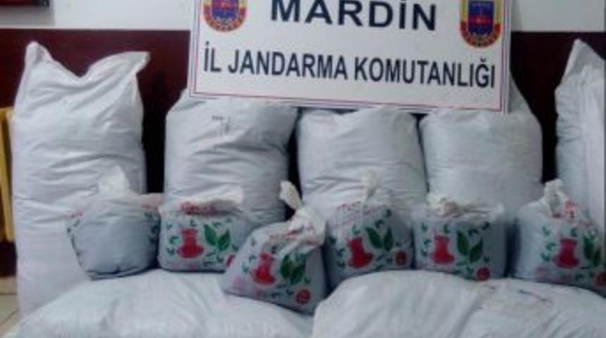 Mardin&rsquo;de 280 Kilogram Ka&ccedil;ak &Ccedil;ay Ele Ge&ccedil;irildi