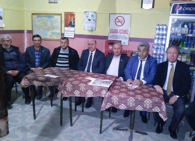 İl Başkanı Ali Çetinbaş’ın Hisarcık’ta Referandum Çalışması