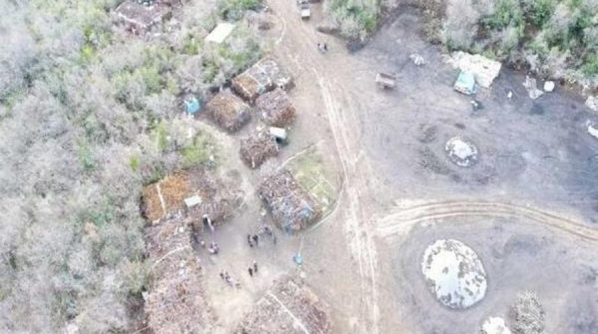 Drone Ile Yerleri Tespit Edilen Şüphelilere Operasyon