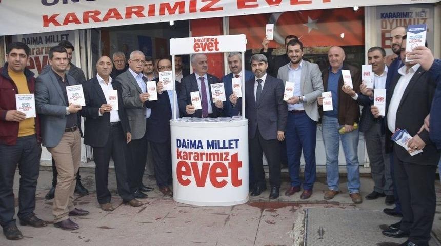 Başkan Baran, K&ouml;rfez&rsquo;de &rsquo;evet&rsquo; Turunda