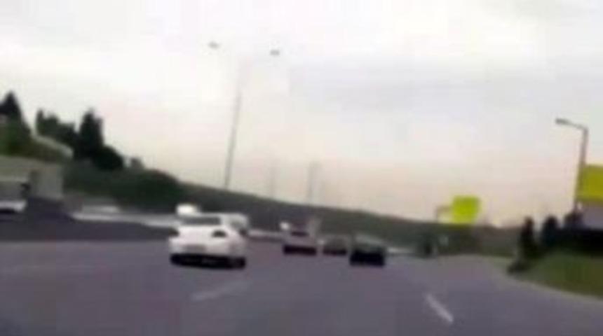 (&ouml;zel Haber) Trafik Magandasının &Ouml;l&uuml;mle Oyunu Kamerada