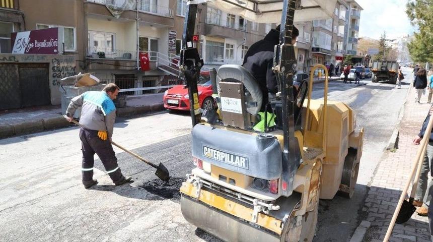 Niğde Belediyesi Asfalt Sezonunu A&ccedil;tı