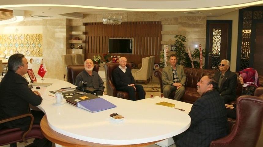 Sivil Toplum Kuruluşları Rekt&ouml;r Bağlı&rsquo;yı Ziyaret Etti