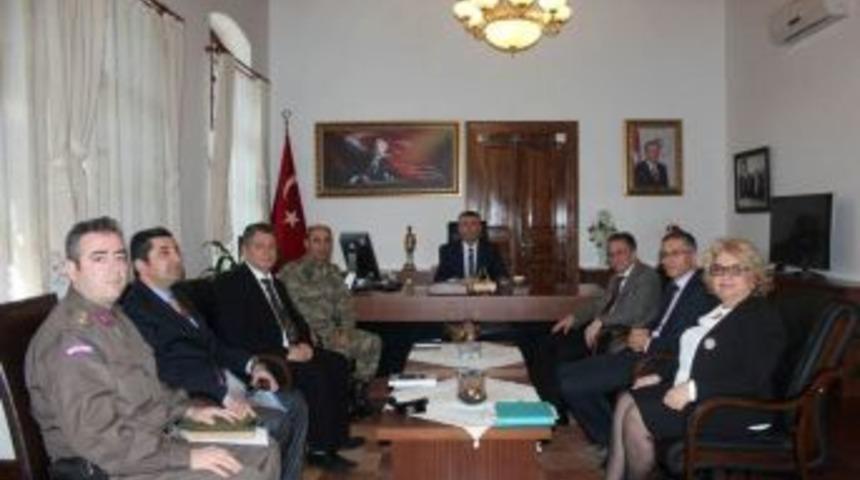 İl&ccedil;e Se&ccedil;im G&uuml;venliği Toplantısı Yapıldı