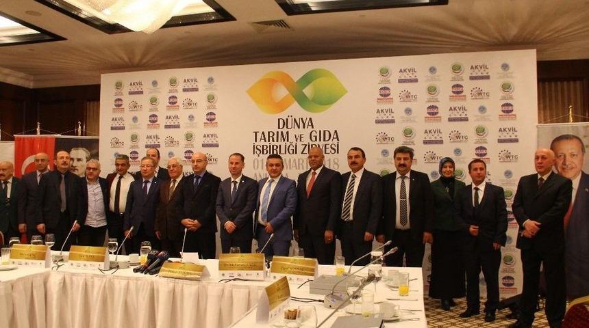 D&uuml;nya Tarım Ve Gıda İşbirliği Zirvesi Tanıtım Toplantısı Yapıldı