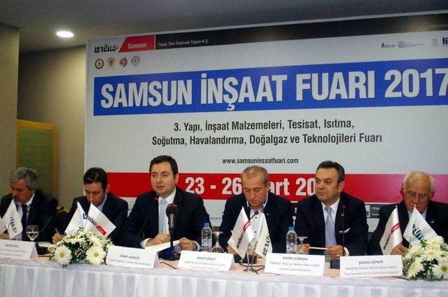 Samsun İnşaat Fuarı Yarın Açılıyor